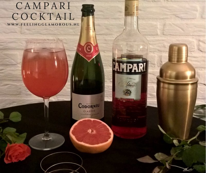 Sparkling Campari Cocktail, Chic & Elegant Summertime
